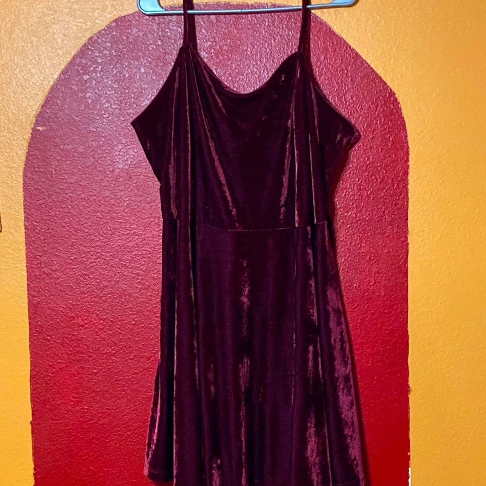 Velvet dress , size 2xL